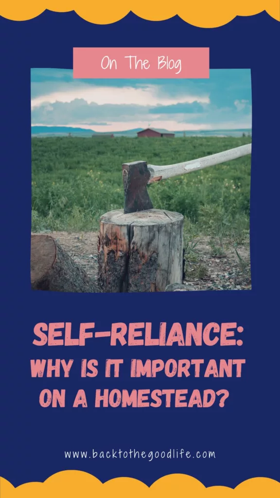 Self Reliance Why Is It Important On A Homestead pinterest