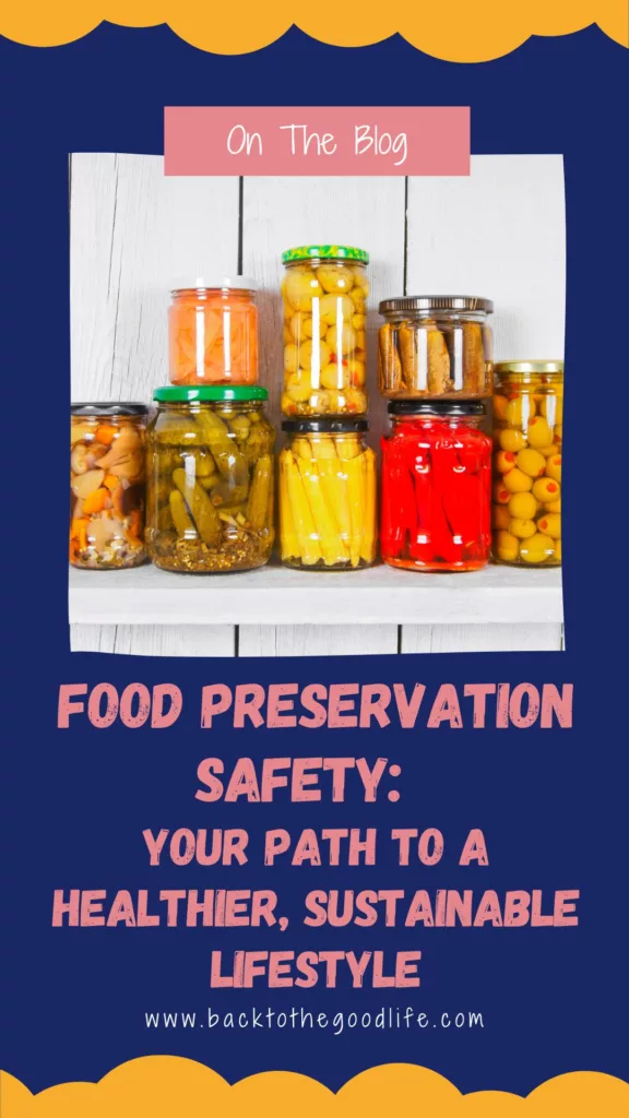 Food Preservation Safety pinterest